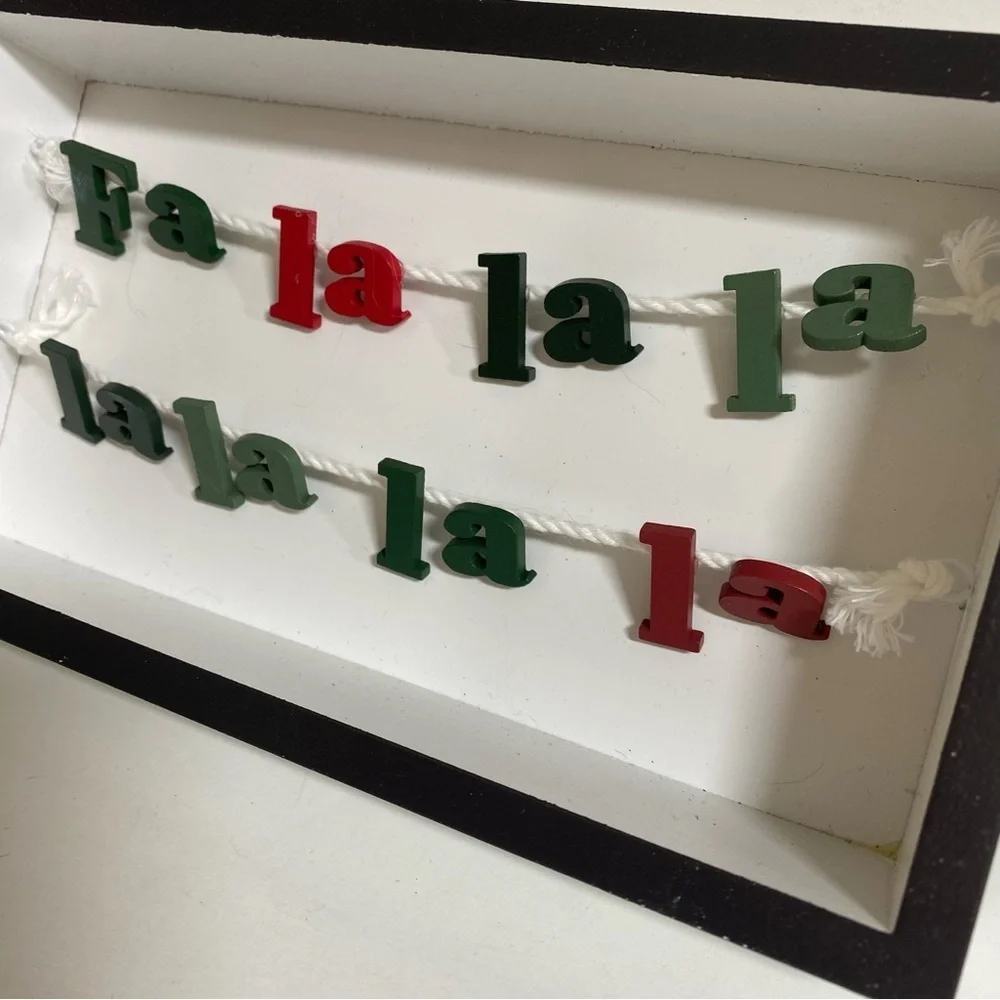Tabletop Fa La La Christmas Decor Sign Target Gift